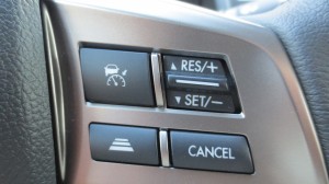 2014 subaru forester - adaptive cruise control - steering wheel controls